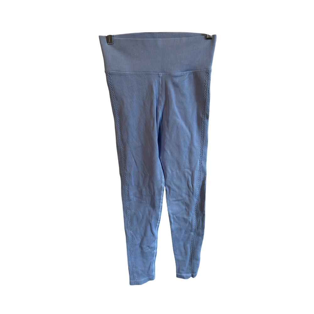 Aerie Offline Blue Workout Set Ribbed - Picture 5 of 6